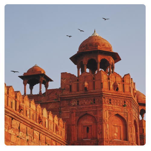 Delhi red fort