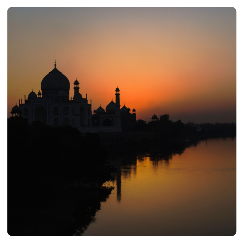 Taj sunset
